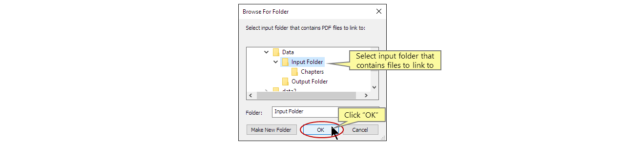 Select a folder